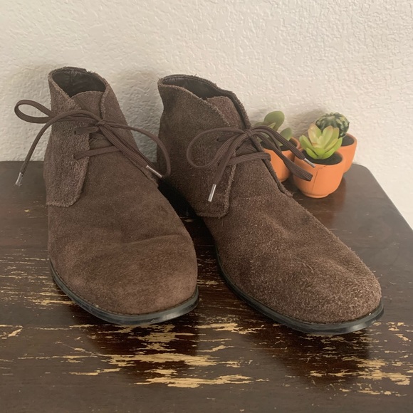 Banana Republic Other - Banana Republic | Dark brown suede chukka boots 10